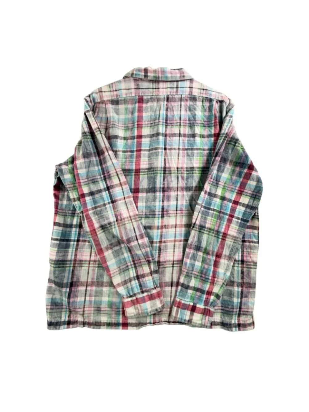 Polo Ralph Lauren Shirt Mens XL Multicolor Plaid Button Up Long Sleeve Classic
